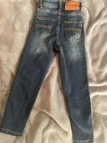 ana bala geyimi: Uşaq cins şalvarı – STAR BROWN Jeans Wear - Ölçü: 3-4 yaş - Material — 2