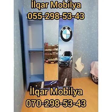 dolablar sumqayit: Oğlan üçün, Yeni, 3 qapılı, Açılan, Düz dolab — 4