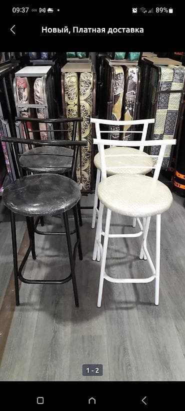 Mətbəx üçün, Yeni, Qatlanmayan, rəng - Ağ Stul — 1