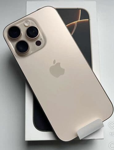 iphone 11 pro max islenmis: IPhone 16 Pro Max, 256 GB, Desert Titanium, Face ID — 2