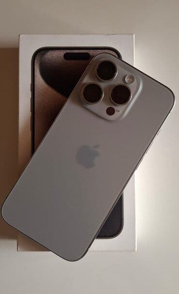 IPhone 15 Pro, 128 GB, Natural Titanium, Face ID