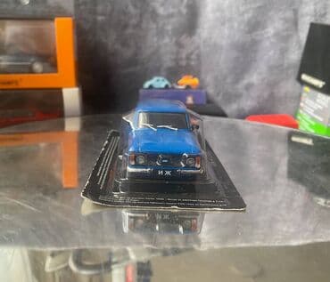 metbex tavan modelleri: Коллекционная модель Moskvich-412028 IZH blue 1982 DeAgostini Scale — 3
