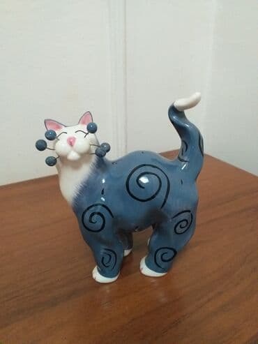 Fiqur, Keramika, rəng - Mavi