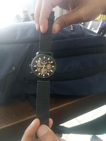 Qol saatları və aksesuarlar: Qol saatı, rəng - Qara — 2