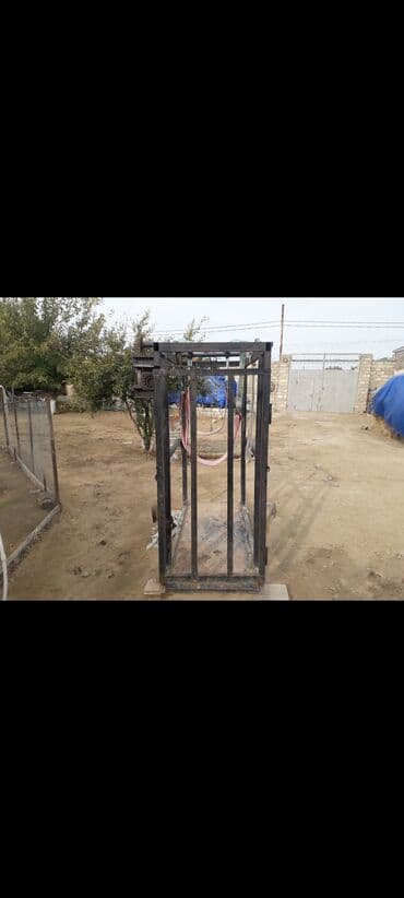 Inəklər, öküzlər: Inəkler üçün dırnaq təmizliyən stanok - Zəncir və dişli ötürücü ilə — 5