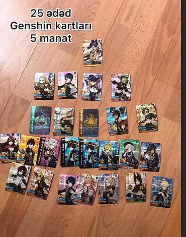 Oyuncaq fiqurlar: Genshin Impact kolleksiya fiqurları və kartları - Furina fiquru – — 4
