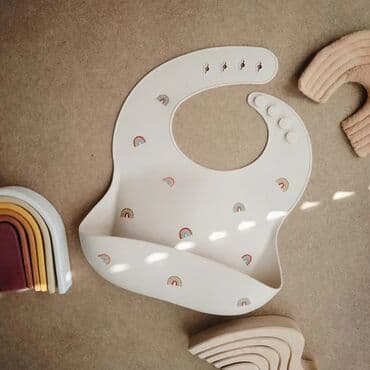 uşaq yeməyi: Silikon Uşaq Önlükləri ♡ Körpələr üçün silikon önlüklər ən yüksək — 4