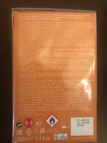 pandora baku kataloq: Qadin ətri. Birinci ətir-45, ikinci-10 man — 2