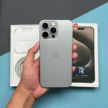 IPhone 15 Pro, 256 GB, Natural Titanium, Face ID