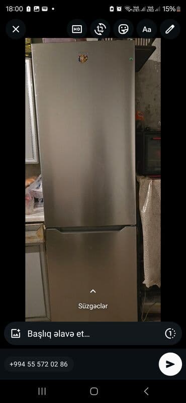 İşlənmiş 2 qapılı Ardesto Soyuducu Satılır, rəng - Boz lalafo.az -da İşlənmiş 2 qapılı Ardesto Soyuducu Satılır, rəng - Boz