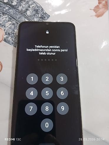 xiaomi note 7: Redmi 13C, 128 GB, rəng - Qara, Sensor — 2