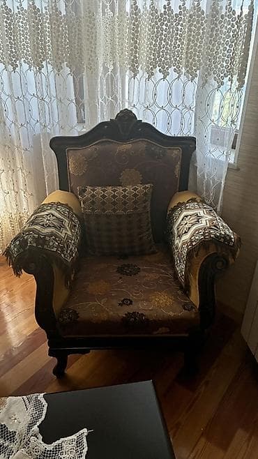 natuzzi kreslo: İşlənmiş, Kreslo, Parça, Kredit yoxdur, Çatdırılma yoxdur — 2