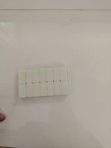 İdman qidaları: Domino dəsti - Klassik domino oyunu üçün plastik daşlar - Rəng: ağ — 2