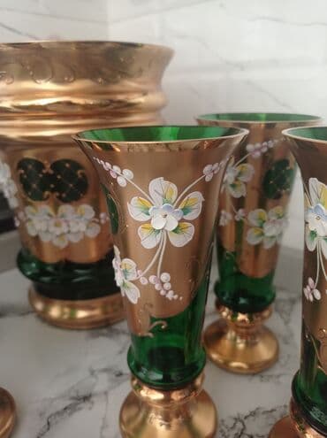 roza gül: Vaza dəsti, Bogem şüşəsi — 3