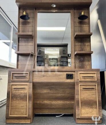офисная мебель: İstənilən dizaynda və uyğun büdcəyə bütün növ Bərbər mebellərinin — 6