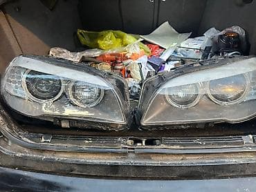 Транспорт: Комплект, Ближний, дальний свет, BMW, Оригинал — 1