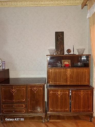 Antik qoz ağacindan - Material: təbii qoz ağac (qoz tonlarında) — 1