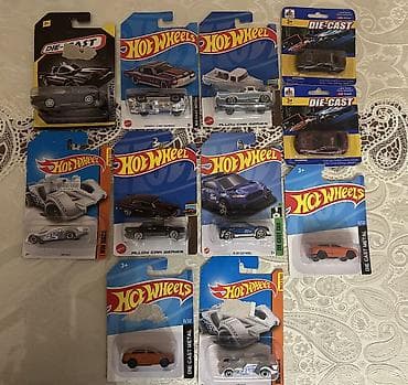 26 disk: Hot Wheels və digər die-cast oyuncaq maşınlar kolleksiyası Məhsulun — 5