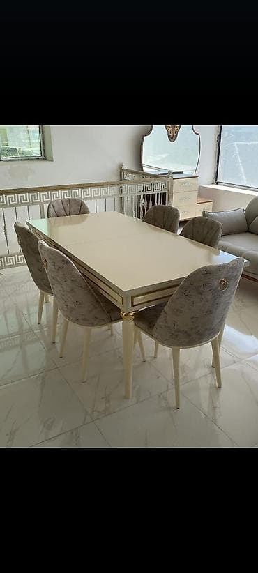 restoran masalari: Qonaq otağı üçün, Yeni, 6 stul — 1