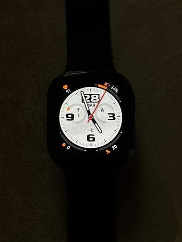 Smart saat, Smart, Sensor ekran, rəng - Qara