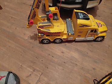 stranger things lego: Uşaq oyuncağı – iri ölçülü sarı kranlı yük maşını (Heavy Duty Crane — 2
