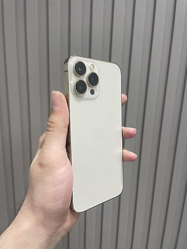 Audio: IPhone 13 Pro Max, 256 GB, Qızılı, Zəmanət, Simsiz şarj, Face ID — 6