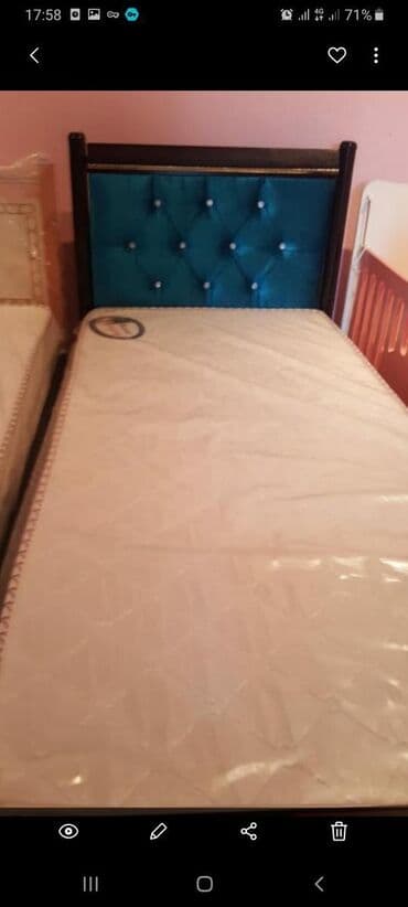 Çarpayılar: Yeni, Təknəfərlik çarpayı, Bazasız, Matras ilə, Siyirməsiz, Azərbaycan — 6