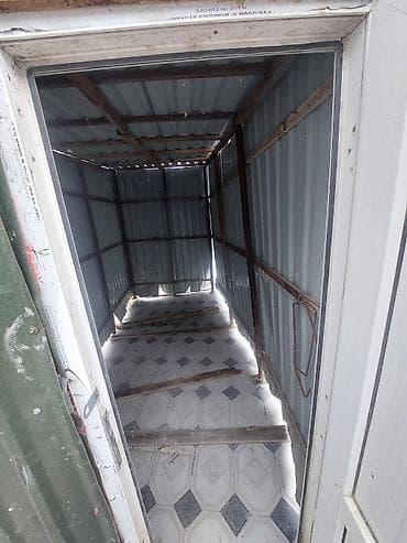 kontener evler: Daşınan metal məişət/ konteyner Xüsusiyyətlər: - Karkas: metal — 2