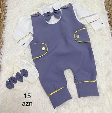 elifba bayrami geyimleri: Uşaq dəsti, Oğlan üçün, 0 - 3 ay — 1