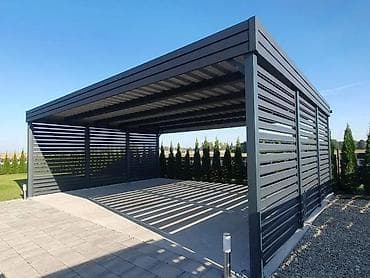 Metal-karkaslı loft perqola və terrasa üst örtüyü – layihələndirmə və — 7