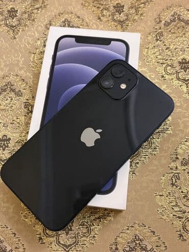 IPhone 12, 64 GB, Qara, Simsiz şarj