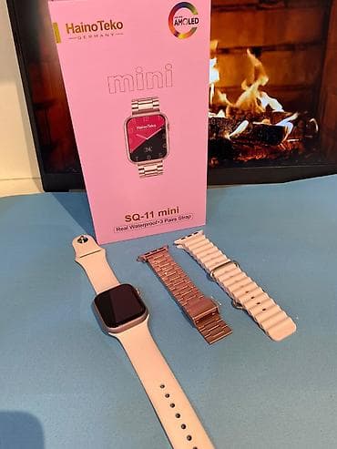 smart box: Haino Teko SQ-11 mini ağıllı saat Xüsusiyyətlər: - Ekran: HD — 1