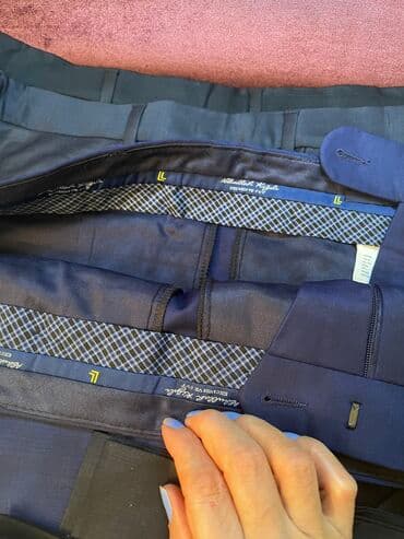 milli ordu forma: Klassik Şalvar, Kiğılı, XL, rəng - Qara — 2