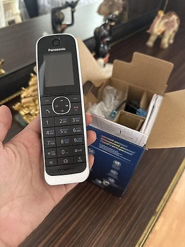 Stasionar telefon Panasonic, Simsiz, Yeni, Ünvandan götürmə — 4