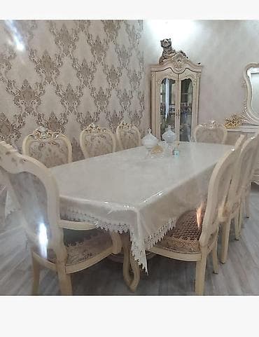 Masa desti 8 oturacaq ile 550azn. Unvan sabuncu Nigaz