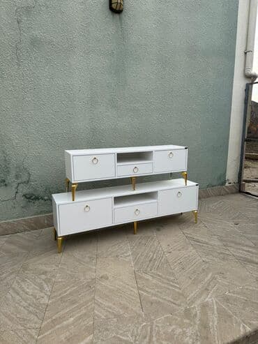 misar 1: Yeni, Düz TV altlığı, Polkalı, Laminat, Azərbaycan — 9