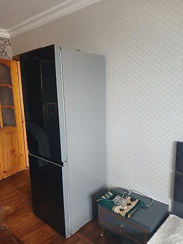 İşlənmiş 2 qapılı Hoffman Soyuducu Satılır, rəng - Qara