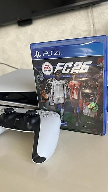 blu ray disk: EA Sports FC 26 – PS4 disk (Blu‑ray) Məzmun: - Orijinal PS4 üçün — 2