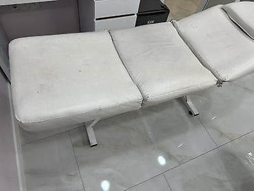 masajni kreslo: Kosmetoloji/massaj üçün universal çarpayı və taburet - 3 hissədən — 1