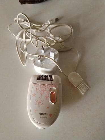 Elektronika: Philips Satinelle epilyator - Şəbəkə ilə işləyən model (adapter — 1