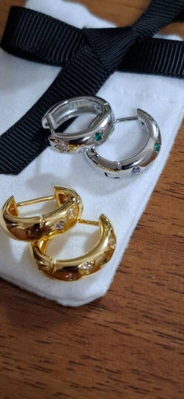 1 qram gümüşün qiyməti 2022: Sırğa — 12