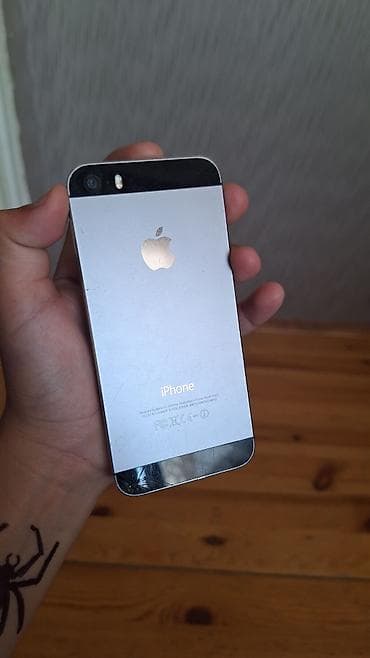 alfa electronics: IPhone 5s, 32 GB, Gümüşü, Barmaq izi — 2