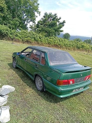 lada maşın: Model: Lada Samara sedan (VAZ-21099) Kuzov: 4 qapılı sedan, yaşıl — 2