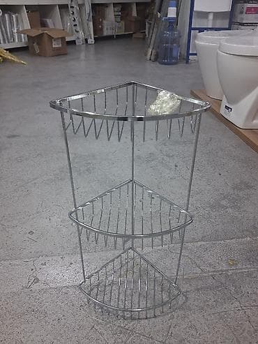 Neji Paslamiyani Temiz malli.Üçmərtəbəli künc rəfi – hamam və mətbəx