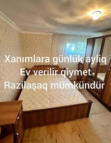 Xanımlara gündəlik və ya aylıq icarəyə verilir. vp aktivdir qiymet