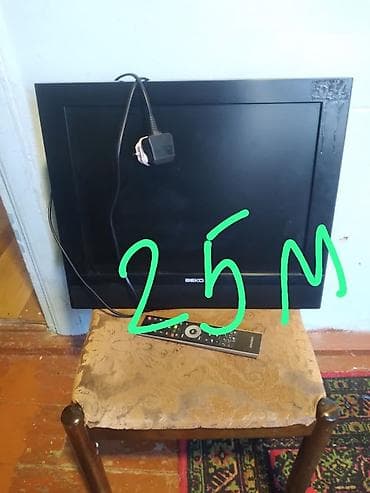 arcelik televizor: - Beko LCD televizor, pultu ilə birlikdə. Kompakt ekran, arxa/yan — 1