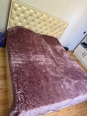 İkinəfərlik yataq dəsti - Ölçü: 200 sm (queen-size). - En 165 sm -