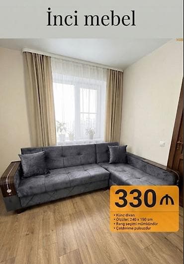 divan: Künc divan, Yeni, Açılan, Bazalı, Parça, Rayonlara çatdırılma — 1