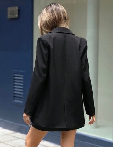 kisi pencekleri: Qara pencək S (oversize) Amerikanın Shein online mağazadan alınıb — 2