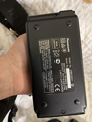 mini dv kamera: Panasonic NV-RX10EN Slim Palmcorder – VHS-C videokamera islekdi. 20ile — 6